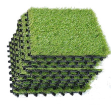 Realistic Look Garden Synthetic Grass Turf Patio Green Lawn Carpet Atificial Grass Deck Tile